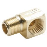 Flare to Pipe - 90 Elbow - Brass Inverted Flare Fittings